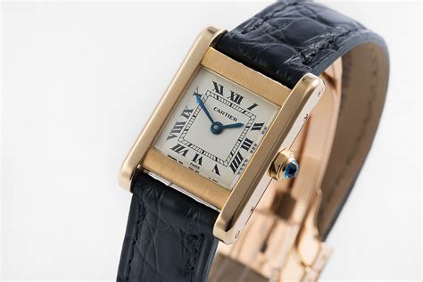 genuine cartier tank watch